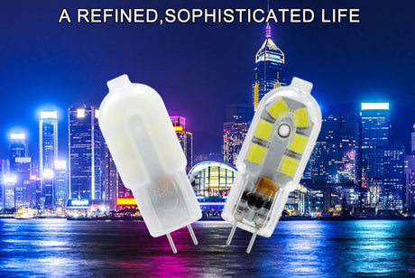 Lampada LED G4 Lamp Clear/Milky Cover AC 220V DC 12V 2W SMD2835 LED Bulb G4 mini Ultra Bright Chandelier Lights