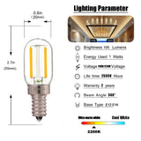 E14 Led Dimmable Bulb E12 E14 220V 0.5W 1W 2W LED Lamp LED Filament Night Light Chandelier LED Edison Bulbs C7 T20 T22