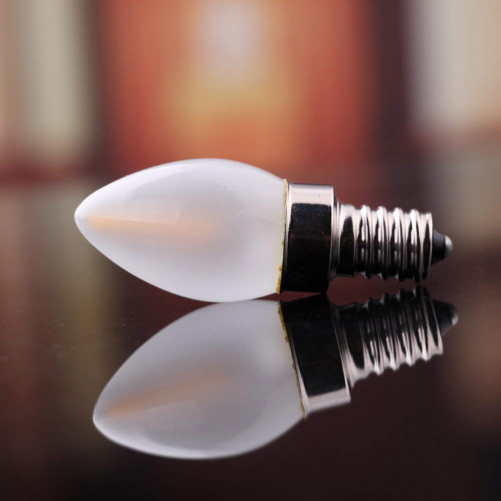 E14 Led Dimmable Bulb E12 E14 220V 0.5W 1W 2W LED Lamp LED Filament Night Light Chandelier LED Edison Bulbs C7 T20 T22