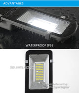 Led Solar Street Light Waterproof Outdoor Solar Light 100W Led Solar Lamp Outdoor Solar Led Lights For Plaza Garden Street