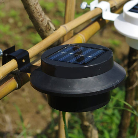 LED Solar Powered Outdoor Lights Lamp Fence Gutter Roof Yard Wall Garden light Outdoor Lighting Led Solar Creations Path Light