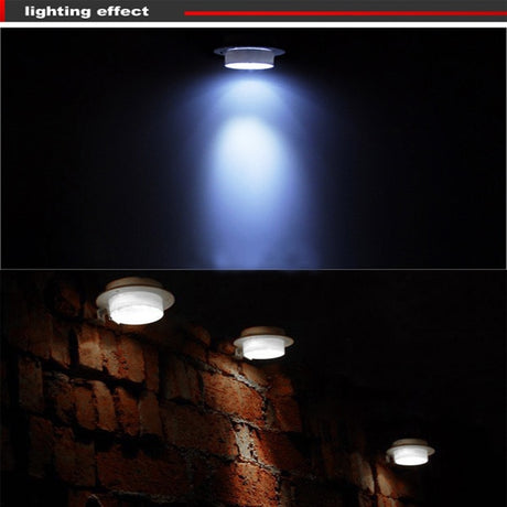 LED Solar Powered Outdoor Lights Lamp Fence Gutter Roof Yard Wall Garden light Outdoor Lighting Led Solar Creations Path Light