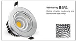 Dimmable LED Downlight COB Ceiling Spot Lighting 6W 9W 12W 15W Led Bulb Bedroom Kitchen Indoor ceiling recessed Lights