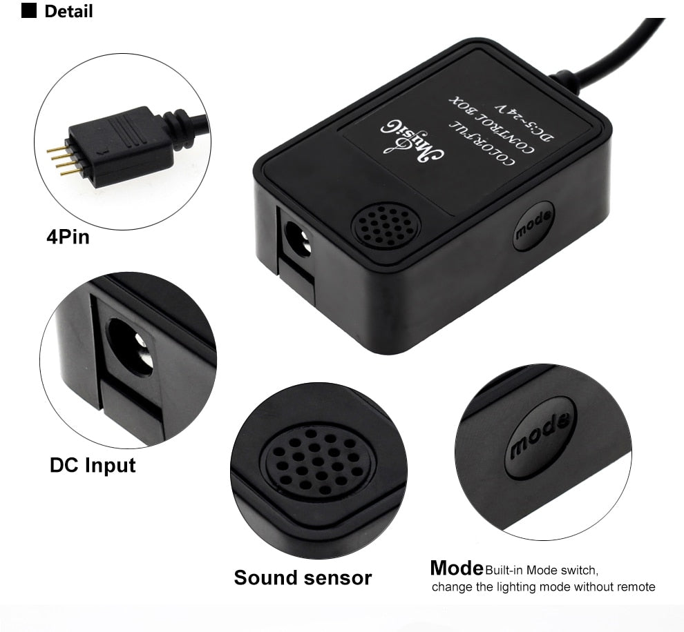 USB LED Strip RGB Changeable LED TV Background Lighting 50CM 1M 2M 3M 4M 5M DIY 5V Flexible LED Light RGB LED Strip 5050.