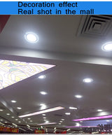 LED Panel Downlight 1PCS Dimmable Super Bright Glass Square round Ceiling Recessed Panel Lights LED Spot Light Bulb AC110V 220V