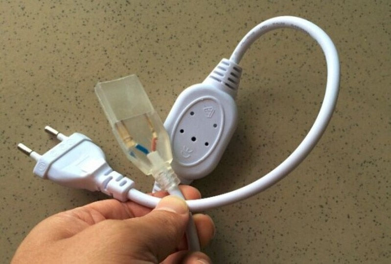 240leds/m double row led strip Light 220v 110V  SMD 5730 flexible tape 5630 1m 2m 5m 10m 20m 50m 100m + Power EU plug / US plug