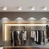 DBF Wood Grain LED Surface Mount Ceiling Spot Light 5W/12W Ceiling Light for Living Room Bedroom Home Decoration Indoor Lighting