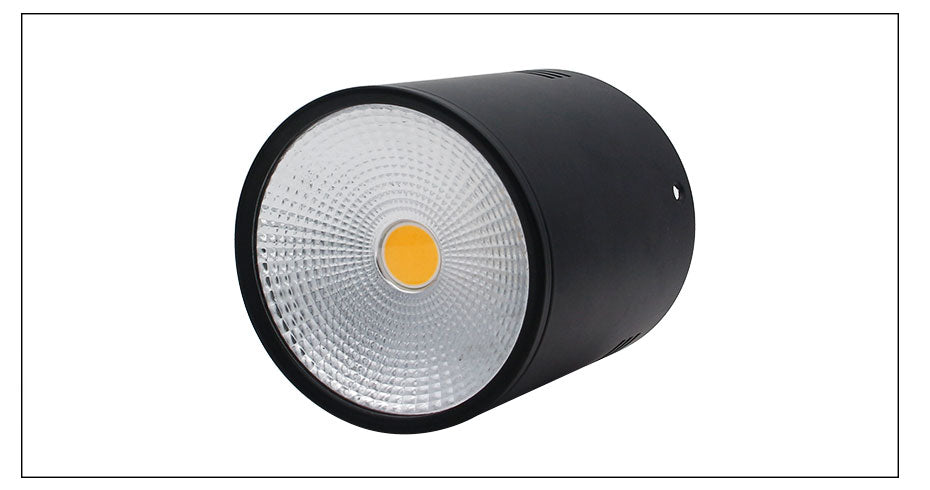 DBF LED Surface Mounted Ceiling Lamp with Wire Hanging 3W/5W/7W/10W/12W/15W White/Black AC85-265V Ceiling Spot Light Home Decor