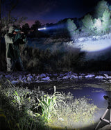 Led flashlight Ultra Bright torch T6/L2/V6 Camping light 5 switch Modes waterproof Zoomable Bicycle Light  18650 battery