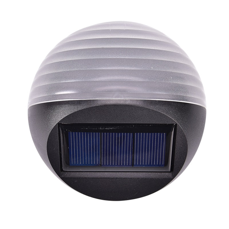 LED Light Lamp Waterproof 6 LED Lamp Outdoor Garden Decoration Solar LED Power Panel Landscape Lawn Fence Wall
