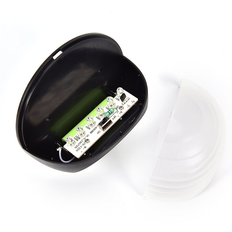 LED Light Lamp Waterproof 6 LED Lamp Outdoor Garden Decoration Solar LED Power Panel Landscape Lawn Fence Wall