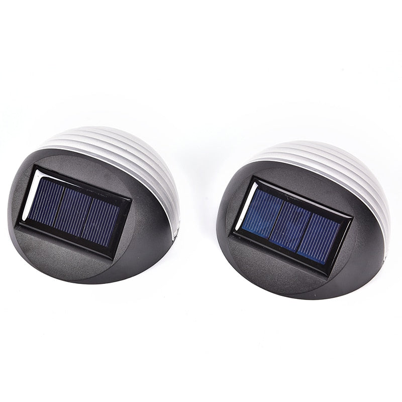 LED Light Lamp Waterproof 6 LED Lamp Outdoor Garden Decoration Solar LED Power Panel Landscape Lawn Fence Wall