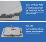 LED downlight  Square LED panel / panel light led ceiling Recessed fixtures lamp  AC85-265V