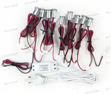 LED Spotlight 1W Recessed Plinth Light Mini LED Spot Light Small Ceiling Downlight Wall Spots jewelry Showcase Cabinet Lighting