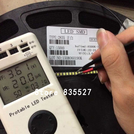 2835 SMD pure white / natural  white / warm white / cool white LED 23-25LM  bright lamp beads Light emitting diode