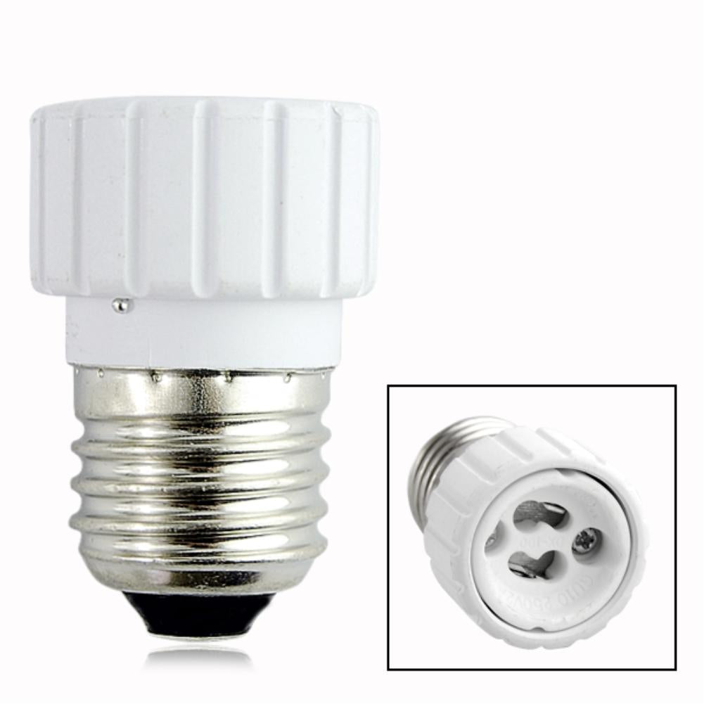 E27 to GU10 Converter LED Light Lamp Bulb Adapter Adaptor Screw Socket ceramic material E27 TO GU10 SOCKET BULB BASE