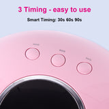 UV Lamp For Manicure LED Nail Dryer Lamp Sun Light Curing All Gel Polish Drying UV Gel USB Smart Timing Nail Art Tools LASTAR6