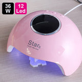 UV Lamp For Manicure LED Nail Dryer Lamp Sun Light Curing All Gel Polish Drying UV Gel USB Smart Timing Nail Art Tools LASTAR6