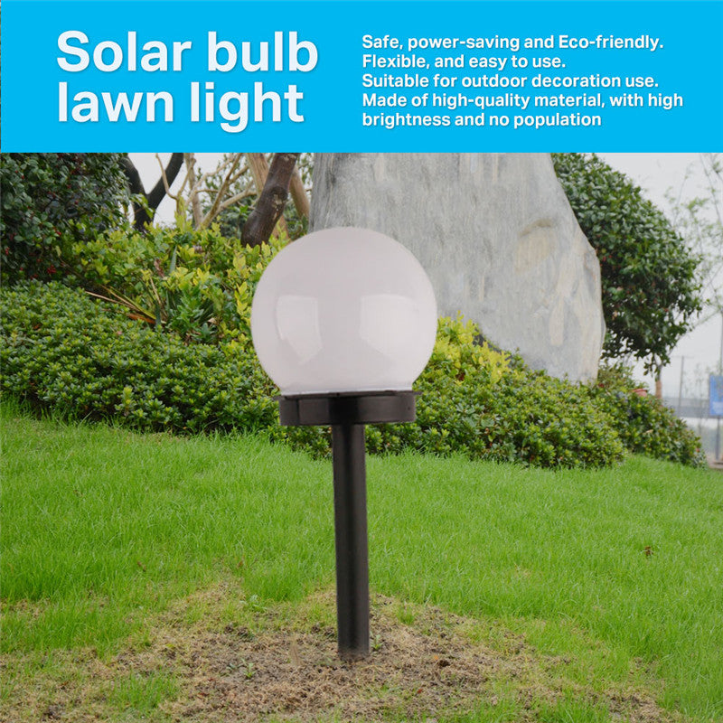 LED Solar Powered Garden Light Waterproof Bulb Outdoor Camping Lawn Lights Night Lights Solar Landscape Lamp Led Light