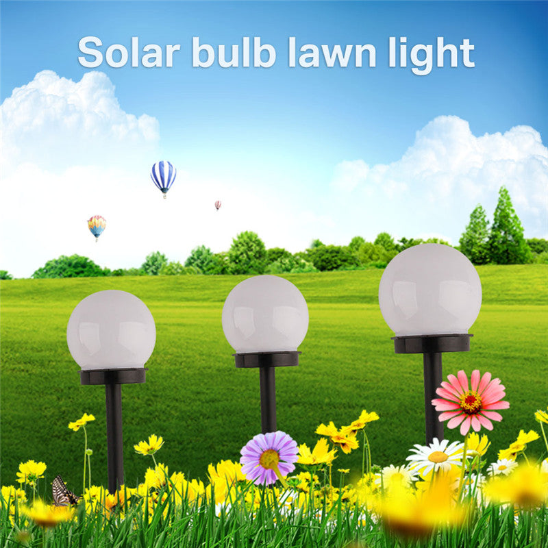 LED Solar Powered Garden Light Waterproof Bulb Outdoor Camping Lawn Lights Night Lights Solar Landscape Lamp Led Light