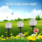 LED Solar Powered Garden Light Waterproof Bulb Outdoor Camping Lawn Lights Night Lights Solar Landscape Lamp Led Light