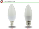 Led Candle Bulb E14 220V Save Energy spotlight Warm/cool white chandlier crystal Lamp Ampoule Bombillas Home Light