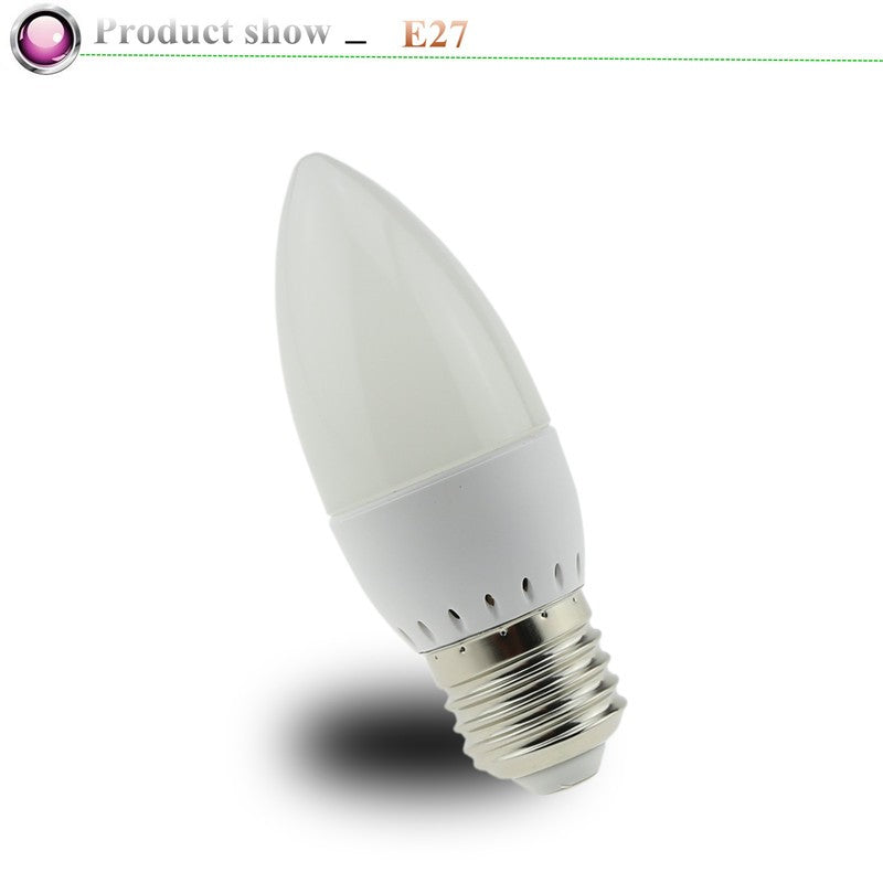 Led Candle Bulb E14 220V Save Energy spotlight Warm/cool white chandlier crystal Lamp Ampoule Bombillas Home Light
