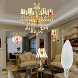 Led Candle Bulb E14 220V Save Energy spotlight Warm/cool white chandlier crystal Lamp Ampoule Bombillas Home Light