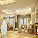 Led Candle Bulb E14 220V Save Energy spotlight Warm/cool white chandlier crystal Lamp Ampoule Bombillas Home Light