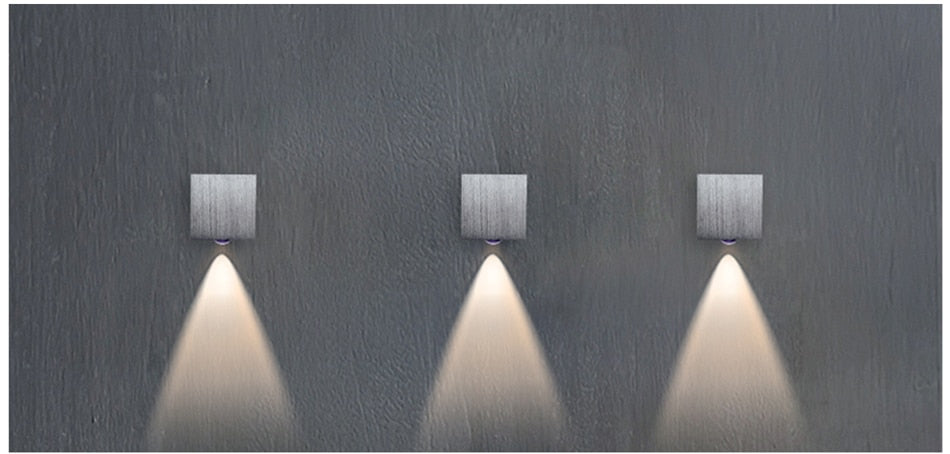 Led Wall Lamp Modern Sconce Stair Lighting Fixture Living Room Bedroom Bed Bedside Indoor Light Home Hallway Loft Irregular