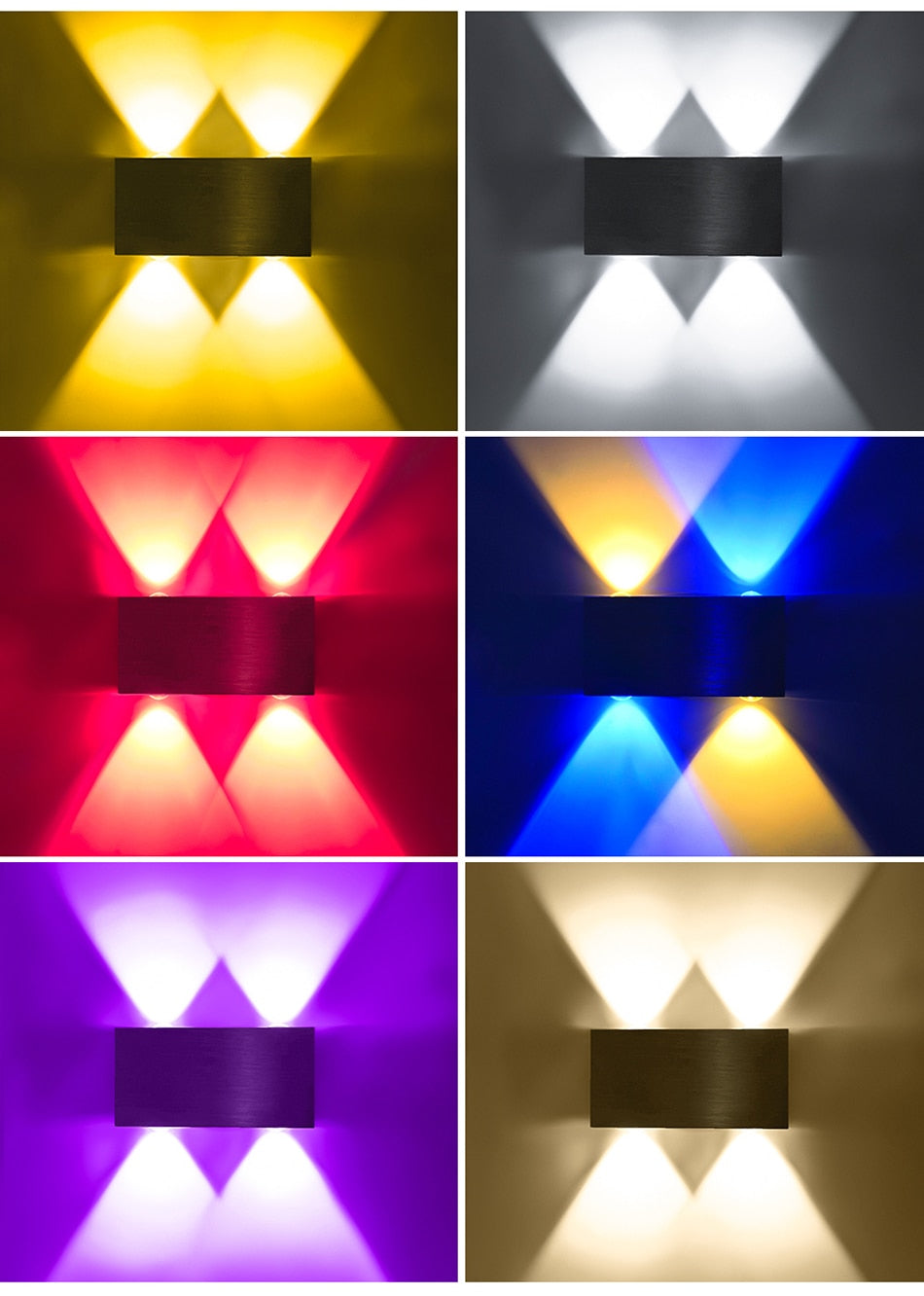 Led Wall Lamp Modern Sconce Stair Lighting Fixture Living Room Bedroom Bed Bedside Indoor Light Home Hallway Loft Irregular