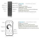 LED Dimmer Switch 12V 24V PWM 2.4G LED Touch RF Wireless Remote 5V 36V Smart Wifi Dimmer Controller for Single Color LED Strip