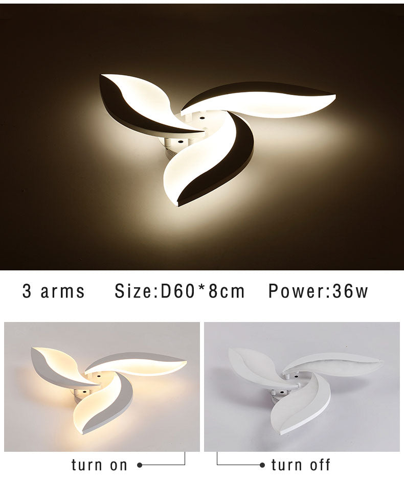 Living room LED Ceiling Light AC110 220V Acrylic Modern Chandelier Ceiling Lamp For Bedroom Study room Kitchen Dining Home Lamp