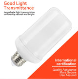 LED Flame Lamp E27 E26 B22 E14 E12 Light Bulb Flame Effect Fire Lamps Flickering Emulation 3W 5W 7W 9W Decor LED Lamp AC85-265V
