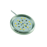 Dimmable 2.5W DC12V LED Under Cabinet Closet Light Aluminum LED Display Case Lights For Kitchen Counter Cupboard Puck Lights