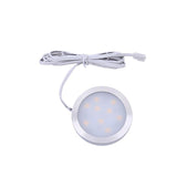 Dimmable 2.5W DC12V LED Under Cabinet Closet Light Aluminum LED Display Case Lights For Kitchen Counter Cupboard Puck Lights