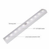 10 LED Wireless PIR Motion Sensor Light Intelligent Portable Infrared Induction Lamp Night Lights for Cabinet Closet Use 4*AAA - LED Lights For Sale : Affordable LED Solutions : Wholesale Prices