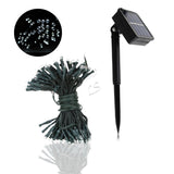 22M 200 Led Christmas Tree Garland Houses/Street Garden Waterproof Solar Chain String Fairy Lights Outdoor Valentines Decoration