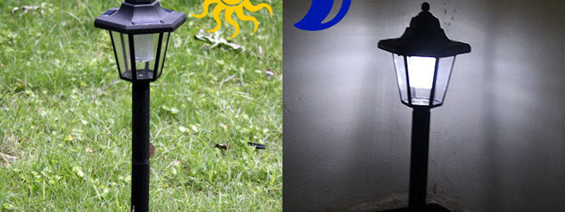 Solar Powered Panel LED Spot Light Landscape Outdoor Garden Path Lawn lamp Street Lights Solar Yard Decoratoin Lights