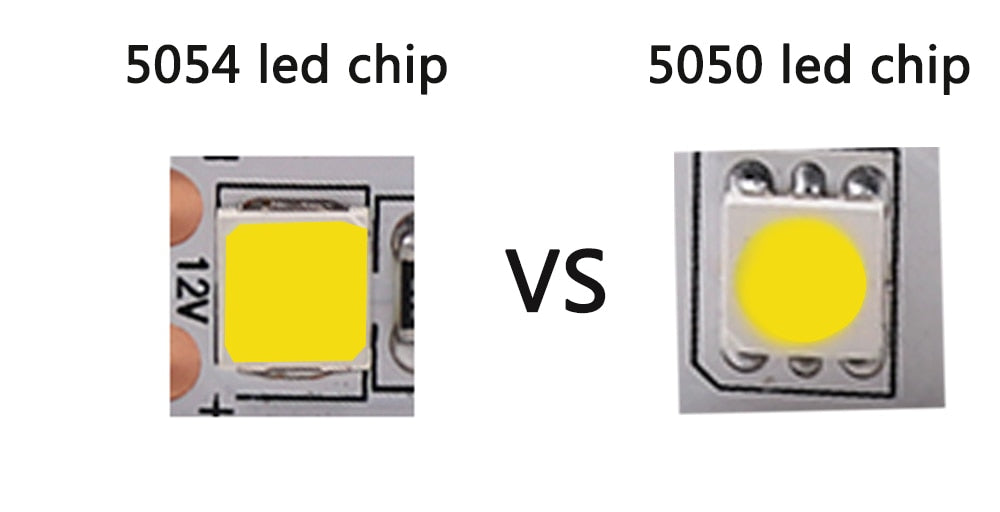 5M 600 LED 5054 LED Strip Light Waterproof DC12V Ribbon Tape Brighter Than 5050 Cold White/Warm White/Ice Blue/Red/Green/blue