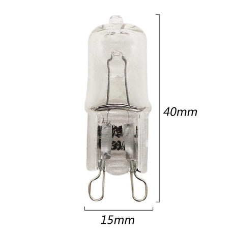 Super Bright G9 Halogen Light Bulb 25w 40w 60w Halogen G9 220V 3000K Warm White Indoor Clear Halogen G9 Lamp