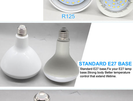 R50 LED Lamp E14 LED Bulb 3W 5W 7W 9W 12W 15W 20W Lampada LED Spotlight E27 LED Crystal Lamp Warm Cold White Lights Decoration