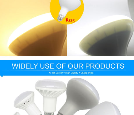 R50 LED Lamp E14 LED Bulb 3W 5W 7W 9W 12W 15W 20W Lampada LED Spotlight E27 LED Crystal Lamp Warm Cold White Lights Decoration