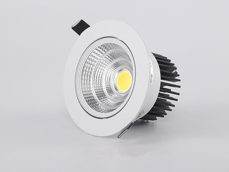 Dimmable Led downlight light COB Ceiling Spot Light 3w 5w 7w 9w 12W 15W ceiling recessed Lights Indoor Lighting AC110V-220V