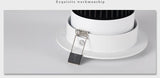 Dimmable Led downlight light COB Ceiling Spot Light 3w 5w 7w 9w 12W 15W ceiling recessed Lights Indoor Lighting AC110V-220V