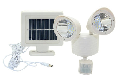 LED Solar Light Twin Head PIR Motion Sensor Lighting Outdoor Garden Solar lamp Waterproof Street Security lamp