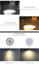 E27 E14 MR16 GU5.3 GU10 Lampada LED Bulb 6W 220V Bombillas LED Lamp Spotlight Lamparas Spot Light