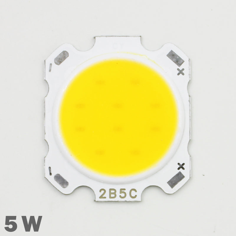 10pcs LED COB Lamp Chip 5W 300-350lm DC 15-18V  28mm-20mm Chip Size Cold/Warm White For DIY LED Floodlight Spotlight Bulb Lamp