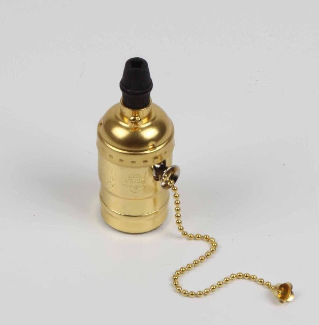 Vintage Retro Lamp Socket E27/E26 Screw Base Golden/Silver/Black Lamp Holder Fitting To Pendant Lamp Desk Lamp Wall Light