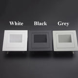 Outdoor Led Step Light IP65 Aluminum Embedded Staircase Corner Lamp Waterproof Recessed Wall Stair Lamp Footlight